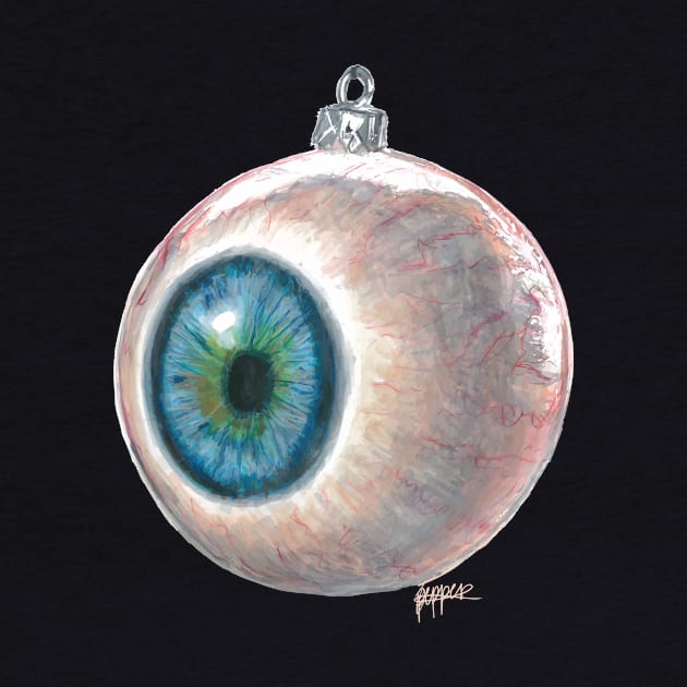 Hand drawn Eye Balluble by colourofoctober